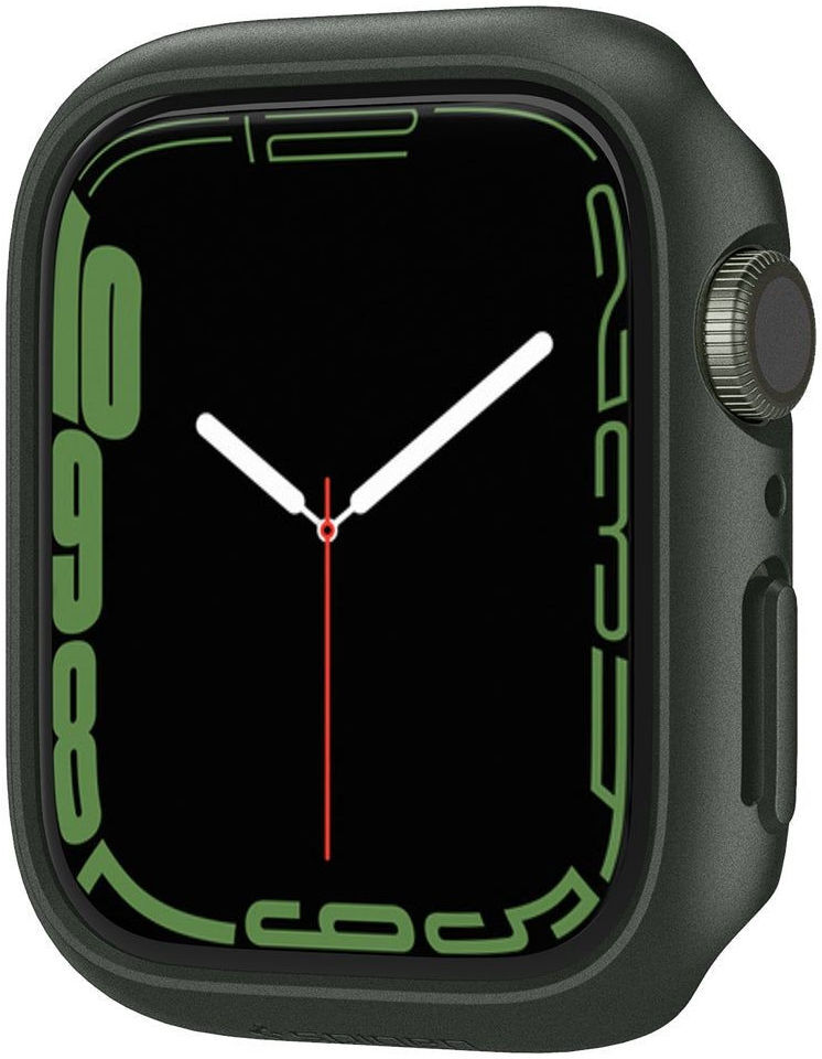 Spigen Thin Fit Apple Watch 7/8 45MM Hoesje Hard Plastic Bumper Groen afbeelding 14