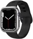 Spigen Thin Fit Apple Watch 7/8/9 45MM Case Hard Plastic Bumper Grijs afbeelding 1