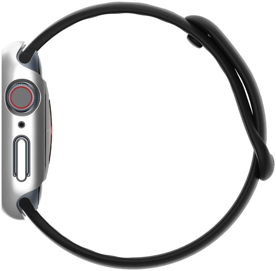 Spigen Thin Fit Apple Watch 7/8/9 45MM Case Hard Plastic Bumper Grijs afbeelding 13