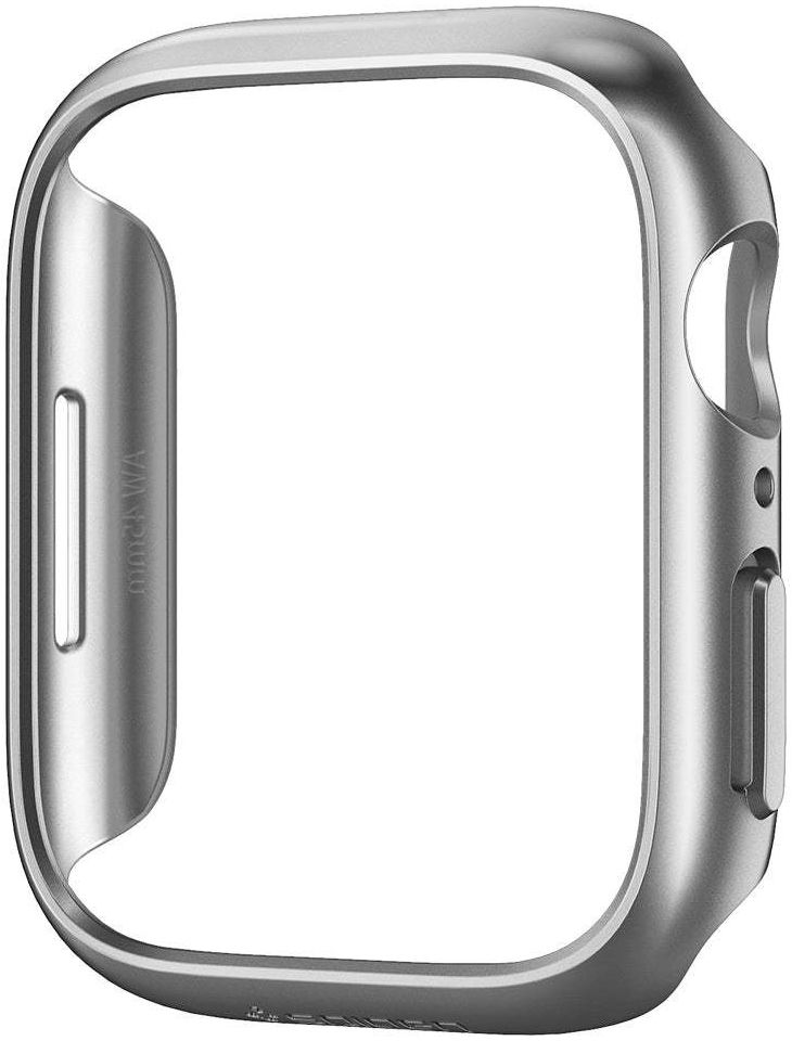 Spigen Thin Fit Apple Watch 7/8/9 45MM Case Hard Plastic Bumper Grijs afbeelding 4