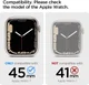 Spigen Thin Fit Apple Watch 7/8 45MM Hoesje Hard Plastic Bumper Clear afbeelding 11