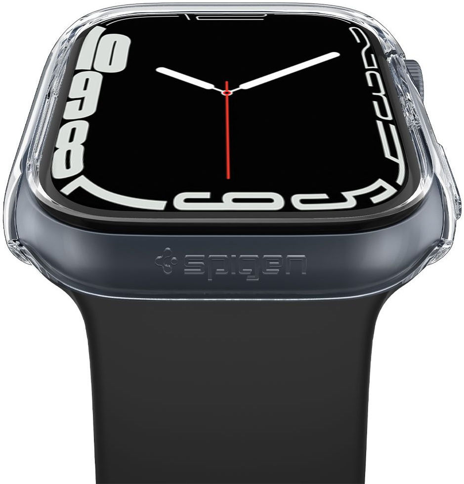 Spigen Thin Fit Apple Watch 7/8 45MM Hoesje Hard Plastic Bumper Clear afbeelding 12