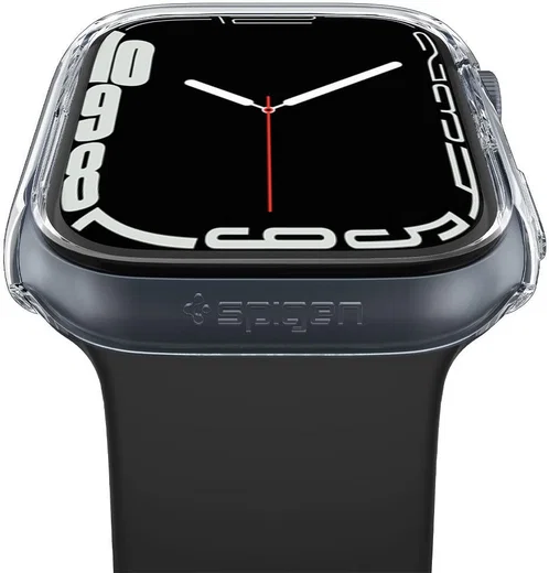 Spigen Thin Fit Apple Watch 7/8 45MM Hoesje Hard Plastic Bumper Clear afbeelding 12