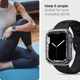 Spigen Thin Fit Apple Watch 7/8 45MM Hoesje Hard Plastic Bumper Clear afbeelding 7
