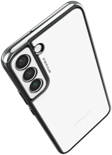 Spigen Optik Crystal Samsung Galaxy S22 Plus Hoesje Transparant Grijs afbeelding 5