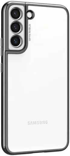Spigen Optik Crystal Samsung Galaxy S22 Plus Hoesje Transparant Grijs afbeelding 6