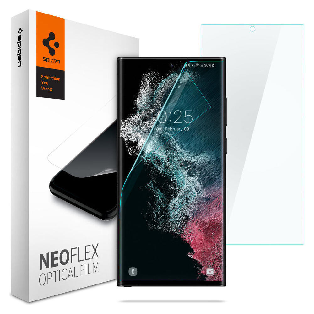 Spigen Neo Flex Samsung Galaxy S22 Ultra Screen Protector (2-Pack) afbeelding 1