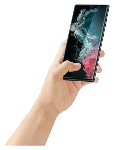 Spigen Neo Flex Samsung Galaxy S22 Ultra Screen Protector (2-Pack) afbeelding 11