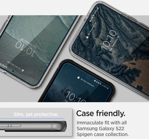 Spigen Neo Flex Samsung Galaxy S22 Screen Protector (2-Pack) afbeelding 5