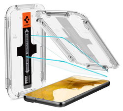 Spigen EZ Fit Glas.tR Samsung Galaxy S22 Plus Screen Protector 2-Pack afbeelding