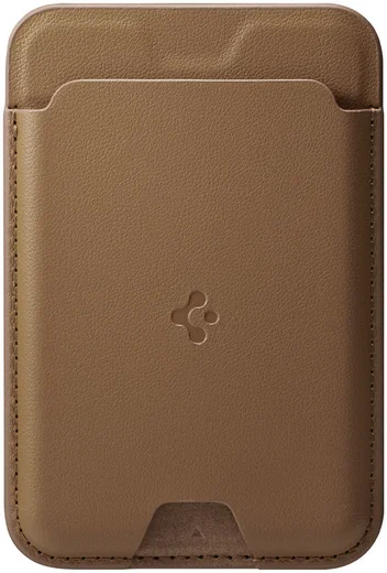 Spigen Valentinus Universele Magnetische MagSafe Kaarthouder Bruin afbeelding 9