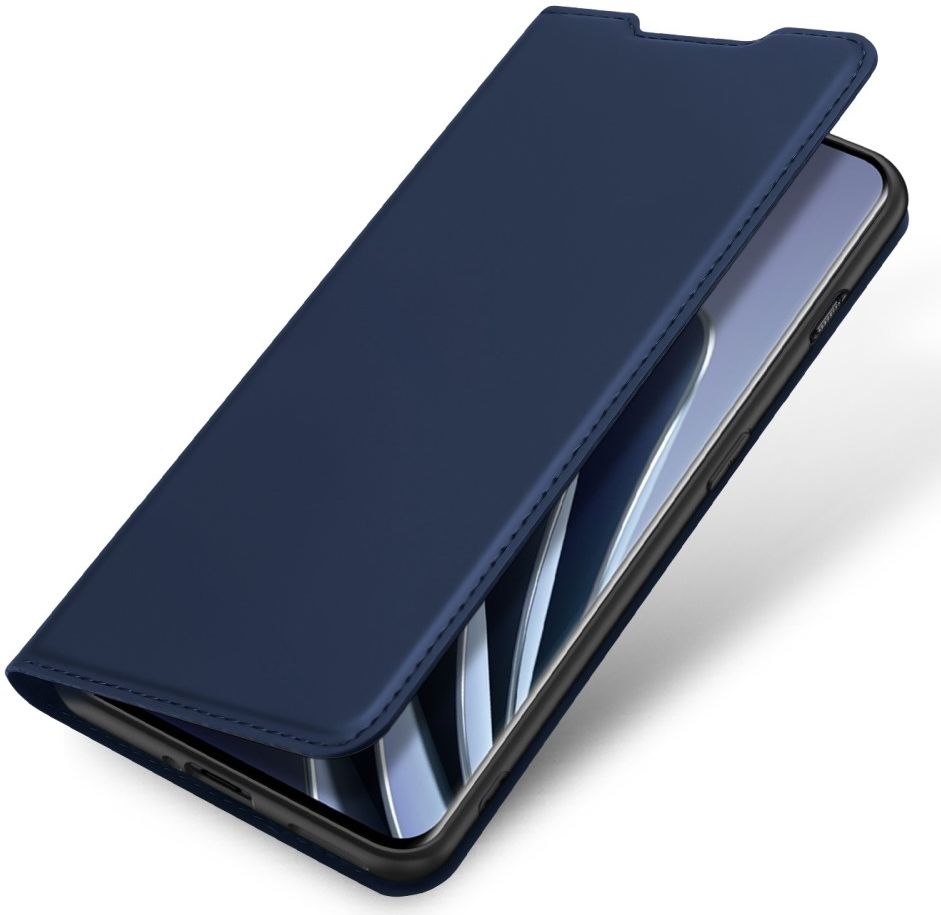 Dux Ducis Skin Pro OnePlus 10 Pro Hoesje Wallet Book Case Blauw afbeelding 1