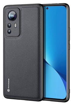 Dux Ducis Fino Series Xiaomi 12 / 12X Hoesje Back Cover Zwart