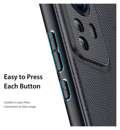 Dux Ducis Fino Series Xiaomi 12 / 12X Hoesje Back Cover Zwart afbeelding 3