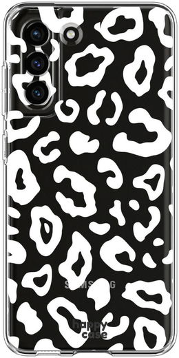 HappyCase Samsung Galaxy S21 FE Hoesje Flexibel TPU Luipaard Print afbeelding 1