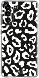 HappyCase Samsung Galaxy S21 FE Hoesje Flexibel TPU Luipaard Print afbeelding