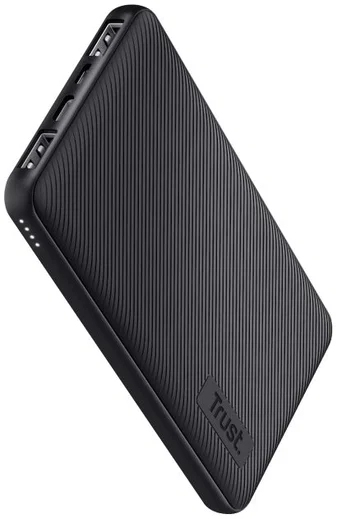 Trust Primo Eco Ultra Dunne USB-A/USB-C Powerbank 10.000 mAh Zwart afbeelding 7