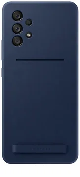 Origineel Samsung Galaxy A53 Hoesje Silicone Cover met Band Blauw