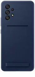 Origineel Samsung Galaxy A53 Hoesje Silicone Cover met Band Blauw afbeelding