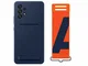 Origineel Samsung Galaxy A53 Hoesje Silicone Cover met Band Blauw afbeelding 2