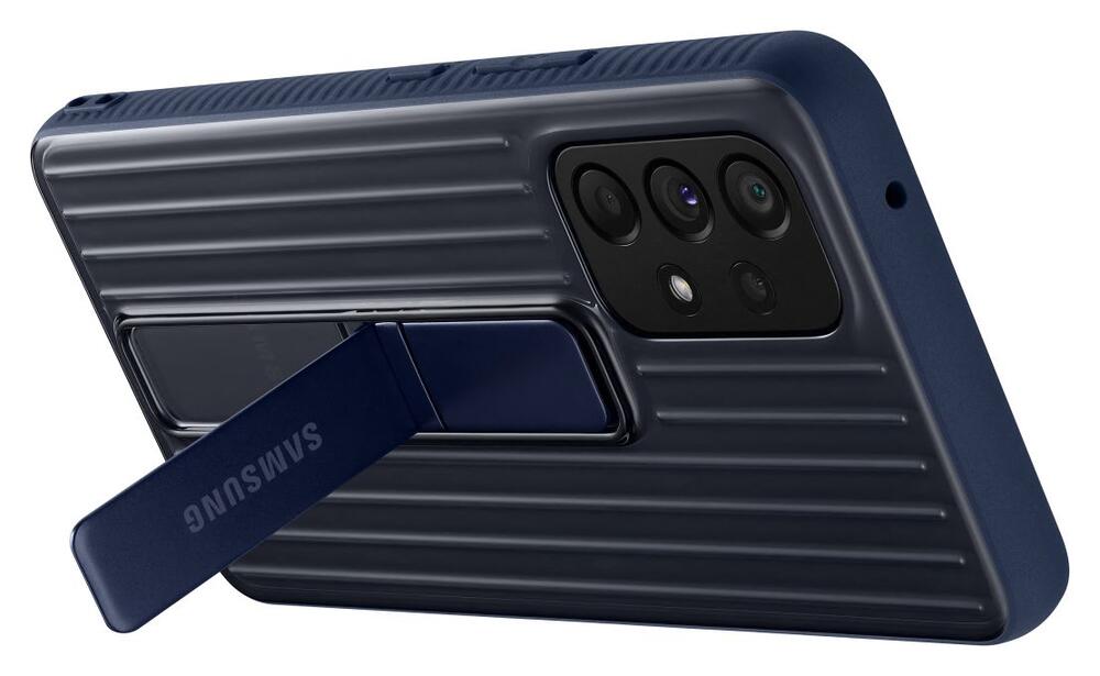 Origineel Samsung Galaxy A53 Hoesje Protective Standing Cover Blauw afbeelding 2