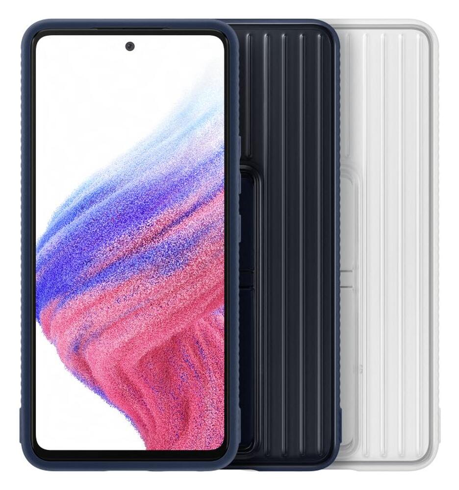 Origineel Samsung Galaxy A53 Hoesje Protective Standing Cover Blauw afbeelding 9