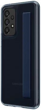 Origineel Samsung Galaxy A33 Hoesje Slim Strap Cover Zwart/Blauw