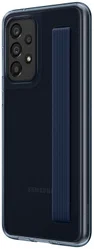 Origineel Samsung Galaxy A33 Hoesje Slim Strap Cover Zwart/Blauw afbeelding