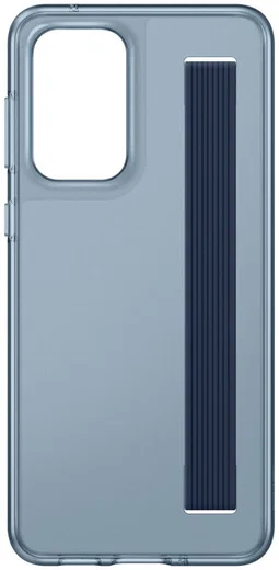 Origineel Samsung Galaxy A33 Hoesje Slim Strap Cover Zwart/Blauw afbeelding 2