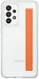 Origineel Samsung Galaxy A33 Hoesje Slim Strap Cover Wit/Oranje afbeelding 2