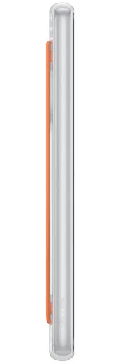 Origineel Samsung Galaxy A33 Hoesje Slim Strap Cover Wit/Oranje afbeelding 6
