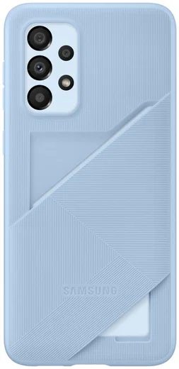 Origineel Samsung Galaxy A33 Hoesje Card Slot Cover Blauw afbeelding 1