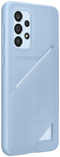 Origineel Samsung Galaxy A33 Hoesje Card Slot Cover Blauw afbeelding 2