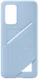 Origineel Samsung Galaxy A33 Hoesje Card Slot Cover Blauw afbeelding 4