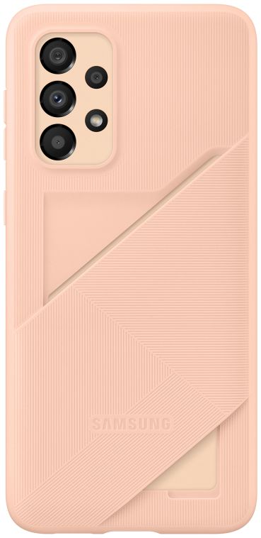 Origineel Samsung Galaxy A33 Hoesje Card Slot Cover Oranje afbeelding 1