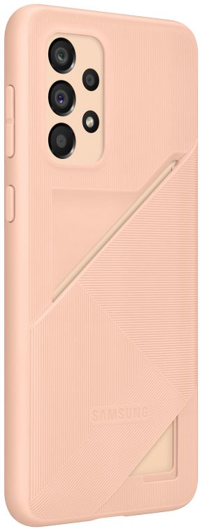 Origineel Samsung Galaxy A33 Hoesje Card Slot Cover Oranje afbeelding 2