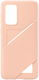 Origineel Samsung Galaxy A33 Hoesje Card Slot Cover Oranje afbeelding 4