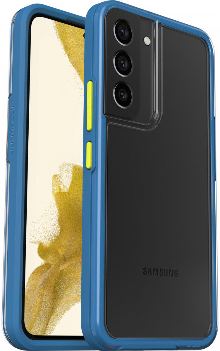 LifeProof See Samsung Galaxy S22 Hoesje Back Cover Transparant Blauw afbeelding 1