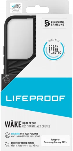 LifeProof Wake Samsung Galaxy S22 Plus Hoesje Back Cover Zwart afbeelding 9