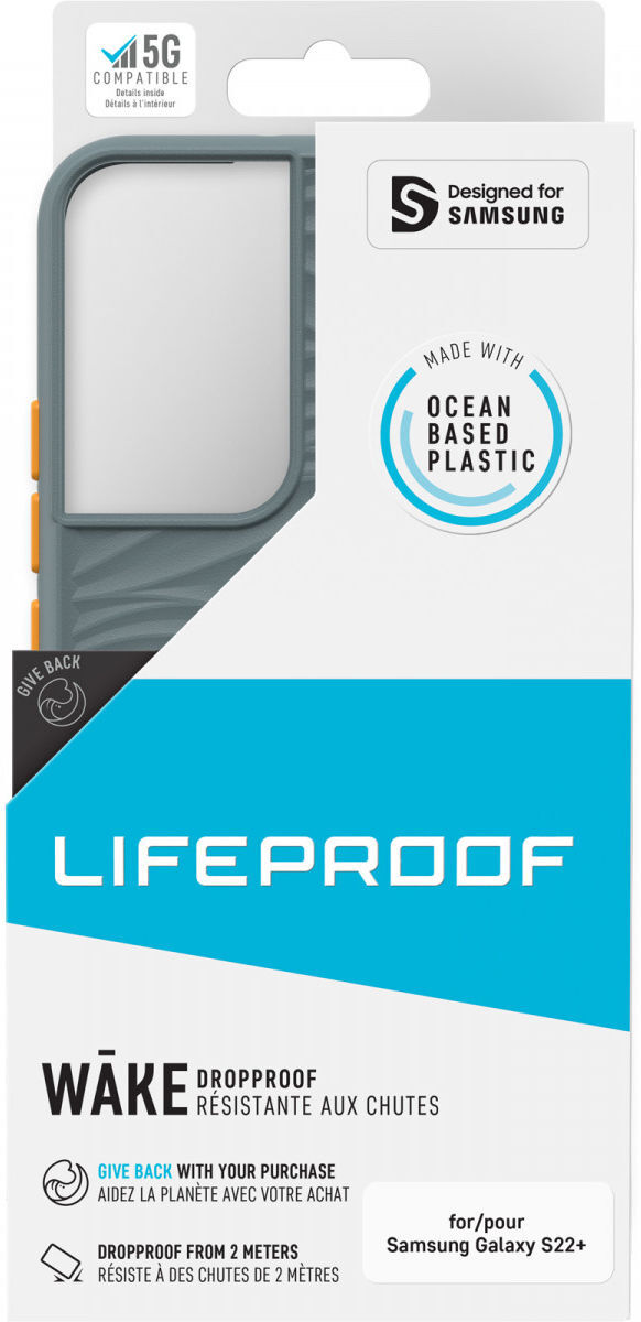 LifeProof Wake Samsung Galaxy S22 Plus Hoesje Back Cover Grijs afbeelding 9