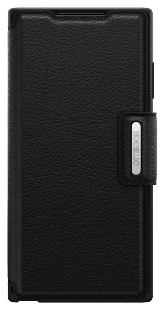 Otterbox Strada Samsung Galaxy S22 Ultra Hoesje Echt Leer Zwart afbeelding 7
