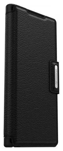Otterbox Strada Samsung Galaxy S22 Ultra Hoesje Echt Leer Zwart afbeelding 9