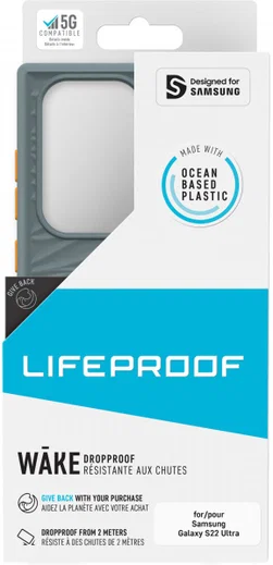 LifeProof Wake Samsung Galaxy S22 Ultra Hoesje Back Cover Grijs afbeelding 9
