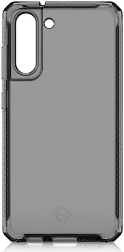 ITSKINS Spectrum Clear Samsung Galaxy S21 FE Hoesje Zwart afbeelding 4
