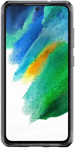 ITSKINS Spectrum Clear Samsung Galaxy S21 FE Hoesje Zwart afbeelding 5