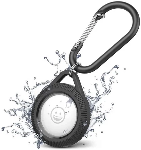Catalyst Hang It Apple AirTag Sleutelhanger Waterdichte Hoes Zwart afbeelding 1