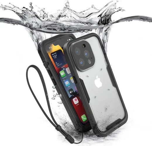 Catalyst Total Protection iPhone 13 Pro Hoesje IP68 Waterdicht Zwart afbeelding 1