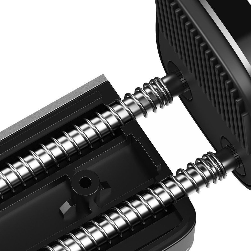 Baseus Steel Cannon Compacte Ventilatierooster Telefoonhouder Zwart afbeelding 11