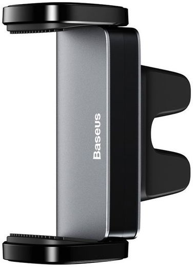 Baseus Steel Cannon Compacte Ventilatierooster Telefoonhouder Zwart afbeelding 4