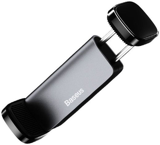 Baseus Steel Cannon Compacte Ventilatierooster Telefoonhouder Zwart afbeelding 6